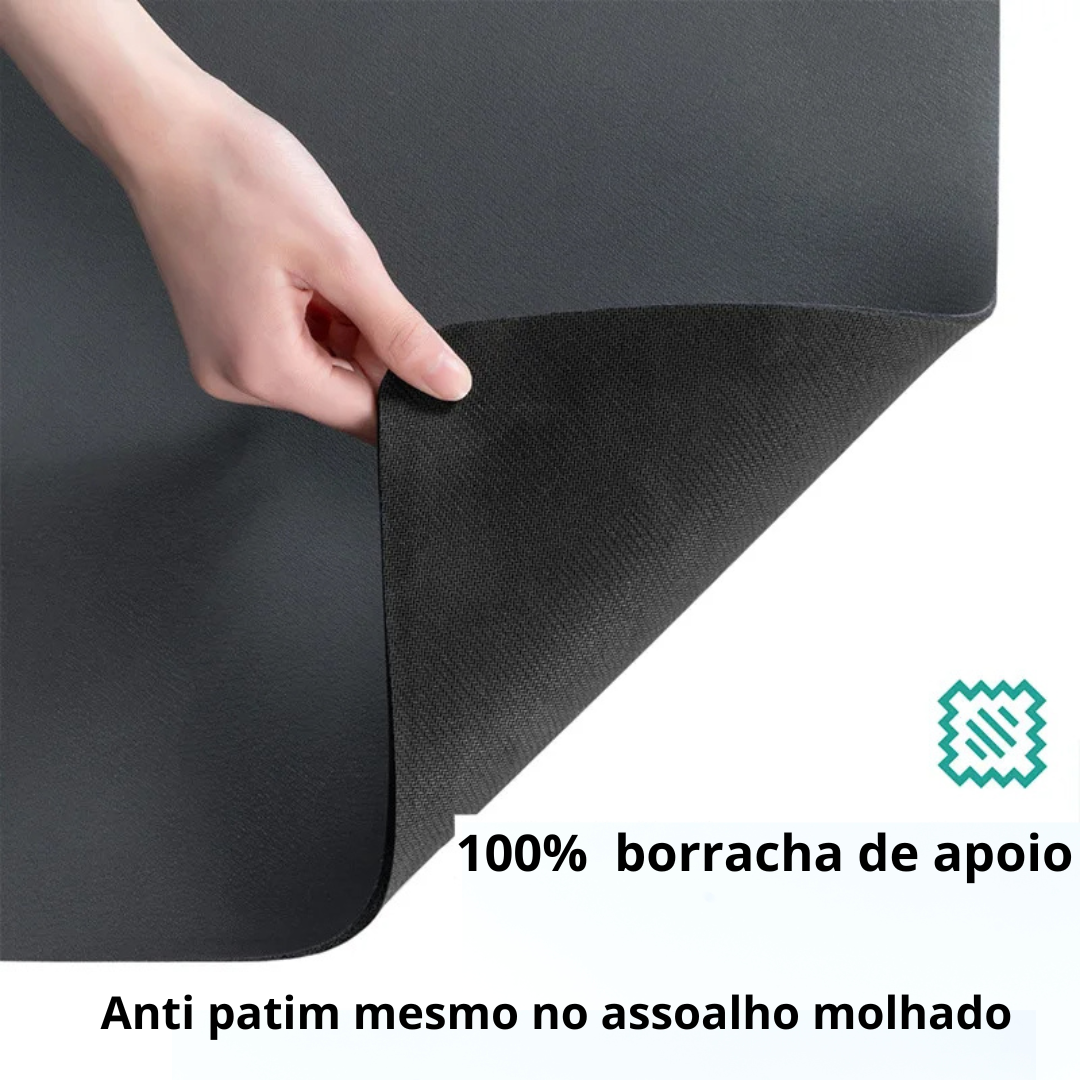 Almofada de cozinha absorvente antiderrapante drenagem prato