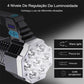 Lanterna Recarregável USB 7 Led com Holofote